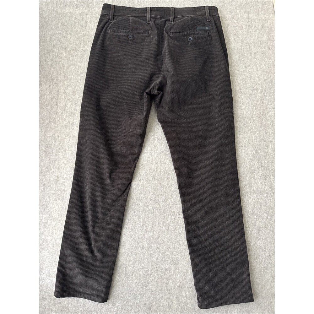 AG Marshall Corduroy Trouser Mens 33x31 Brown Slim Fit - Picture 11 of 16